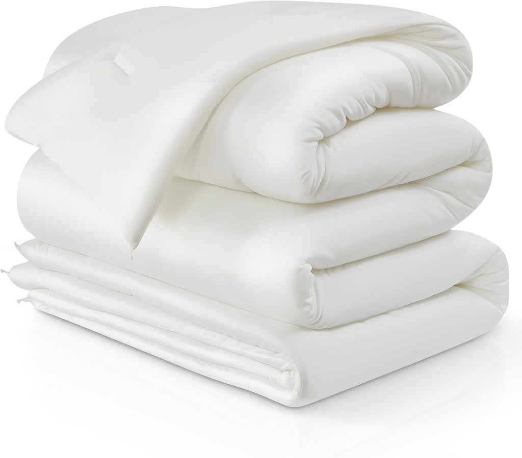 Marshmallow Comforter Full/Queen-king/cal-king Size, Extra Fluffy Cloud Soft Down Alternative Duvet Insert - Hypoallergenic Double-Stuffed Quilted Bed Comforter - All-Season Cooling Lightweight